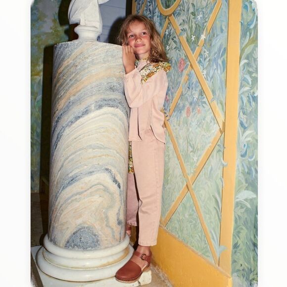 ZARA Kids | Pink | FLOWY PANTS - Picture 5 of 6